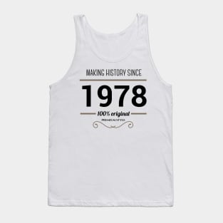 Making history since 1978 Tank Top